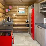 Blockhaus Almhuette Hofblick